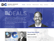 Tablet Screenshot of danielthedealcloser.com